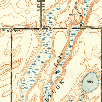 United States Geological Survey Dagmar, MT (1948, 24000-Scale) digital map
