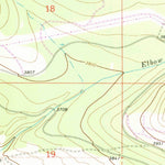 United States Geological Survey Dahl Lake, MT (1964, 24000-Scale) digital map