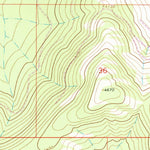 United States Geological Survey Dahl Lake, MT (1964, 24000-Scale) digital map