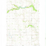 United States Geological Survey Dahlen, ND (1971, 24000-Scale) digital map