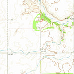 United States Geological Survey Dahlen, ND (1971, 24000-Scale) digital map
