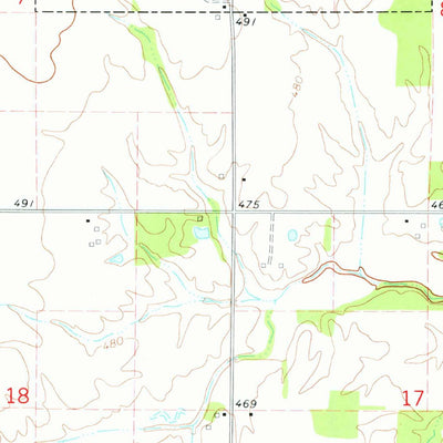 United States Geological Survey Dahlgren, IL (1974, 24000-Scale) digital map