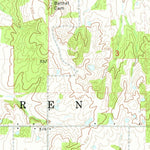 United States Geological Survey Dahlgren, IL (1974, 24000-Scale) digital map