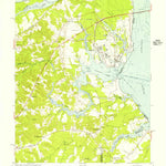 United States Geological Survey Dahlgren, VA-MD (1955, 24000-Scale) digital map