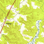 United States Geological Survey Dahlgren, VA-MD (1955, 24000-Scale) digital map