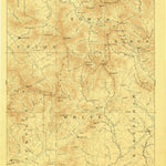 United States Geological Survey Dahlonega, GA-NC (1896, 125000-Scale) digital map