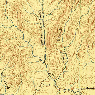 United States Geological Survey Dahlonega, GA-NC (1896, 125000-Scale) digital map