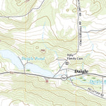 United States Geological Survey Daigle, ME (2021, 24000-Scale) digital map