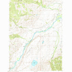 United States Geological Survey Dailey Lake, MT (1988, 24000-Scale) digital map