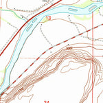 United States Geological Survey Dailey Lake, MT (2000, 24000-Scale) digital map
