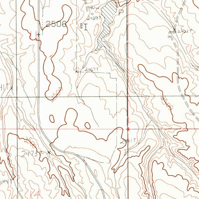 United States Geological Survey Dailey Spring, MT (1983, 24000-Scale) digital map