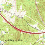 United States Geological Survey Daingerfield, TX (1964, 24000-Scale) digital map
