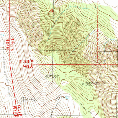 United States Geological Survey Dairy, OR (1985, 24000-Scale) digital map