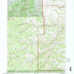 United States Geological Survey Dairy Ridge, UT (1998, 24000-Scale) digital map