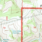 United States Geological Survey Dairy Ridge, UT (1998, 24000-Scale) digital map