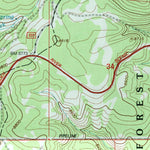 United States Geological Survey Dairy Ridge, UT (1998, 24000-Scale) digital map