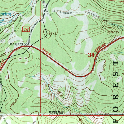 United States Geological Survey Dairy Ridge, UT (1998, 24000-Scale) digital map
