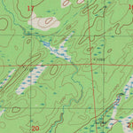 United States Geological Survey Dairyland, WI (1983, 24000-Scale) digital map