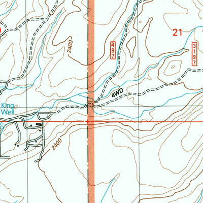 United States Geological Survey Daisy Mountain, AZ (2004, 24000-Scale) digital map