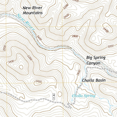 United States Geological Survey Daisy Mountain, AZ (2021, 24000-Scale) digital map