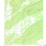 United States Geological Survey Daisy, OK (1973, 24000-Scale) digital map
