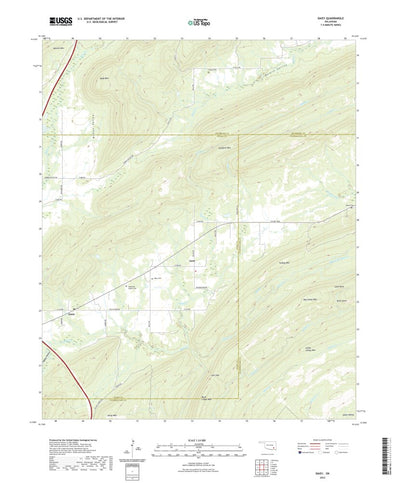 United States Geological Survey Daisy, OK (2022, 24000-Scale) digital map