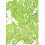 United States Geological Survey Daisy Peak, MT (1972, 24000-Scale) digital map