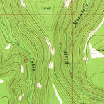 United States Geological Survey Daisy Peak, MT (1972, 24000-Scale) digital map