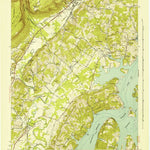 United States Geological Survey Daisy, TN (1943, 24000-Scale) digital map