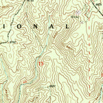 United States Geological Survey Dakan Mountain, CO (1994, 24000-Scale) digital map