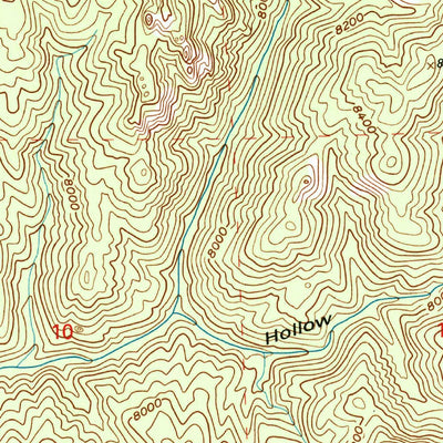 United States Geological Survey Dakan Mountain, CO (1994, 24000-Scale) digital map