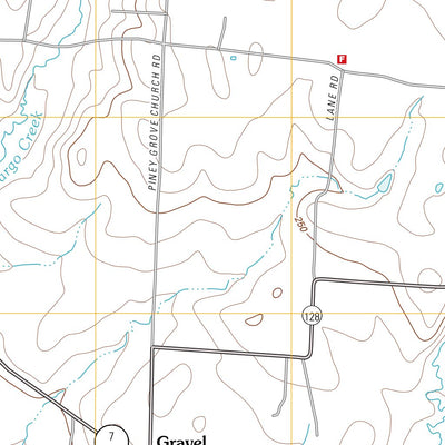 United States Geological Survey Dalark, AR (2011, 24000-Scale) digital map