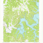 United States Geological Survey Dale Hollow Dam, TN-KY (1968, 24000-Scale) digital map