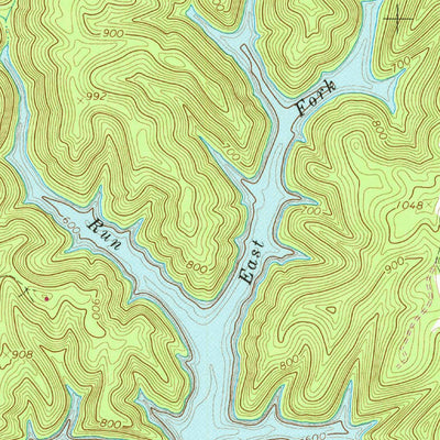 United States Geological Survey Dale Hollow Dam, TN-KY (1968, 24000-Scale) digital map