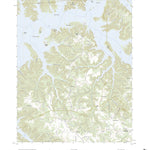 United States Geological Survey Dale Hollow Reservoir SE, TN (2022, 24000-Scale) digital map