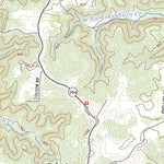 United States Geological Survey Dale Hollow Reservoir SE, TN (2022, 24000-Scale) digital map