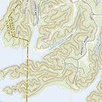 United States Geological Survey Dale Hollow Reservoir SE, TN (2022, 24000-Scale) digital map