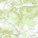 United States Geological Survey Dale Hollow Reservoir SE, TN-KY (1968, 24000-Scale) digital map