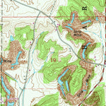 United States Geological Survey Dale, IN (1961, 24000-Scale) digital map