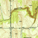 United States Geological Survey Dale, NY (1951, 24000-Scale) digital map