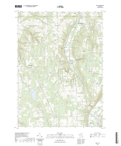 United States Geological Survey Dale, NY (2023, 24000-Scale) digital map