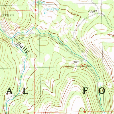 United States Geological Survey Dale, OR (1990, 24000-Scale) digital map