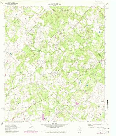 United States Geological Survey Dale, TX (1964, 24000-Scale) digital map