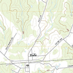 United States Geological Survey Dale, TX (2022, 24000-Scale) digital map