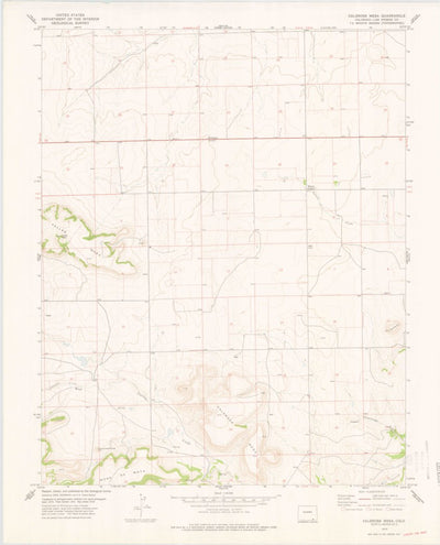 United States Geological Survey Dalerose Mesa, CO (1978, 24000-Scale) digital map
