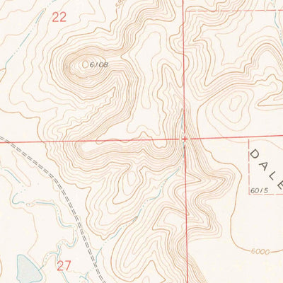 United States Geological Survey Dalerose Mesa, CO (1978, 24000-Scale) digital map
