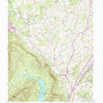 United States Geological Survey Daleville, VA (1963, 24000-Scale) digital map