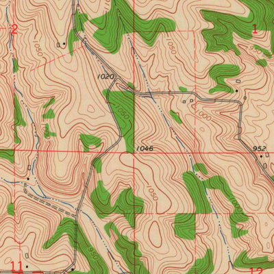 United States Geological Survey Daleyville, WI (1962, 24000-Scale) digital map