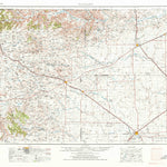 United States Geological Survey Dalhart, TX-NM-OK-CO-KS (1954, 250000-Scale) digital map