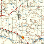 United States Geological Survey Dalhart, TX-NM-OK-CO-KS (1962, 250000-Scale) digital map